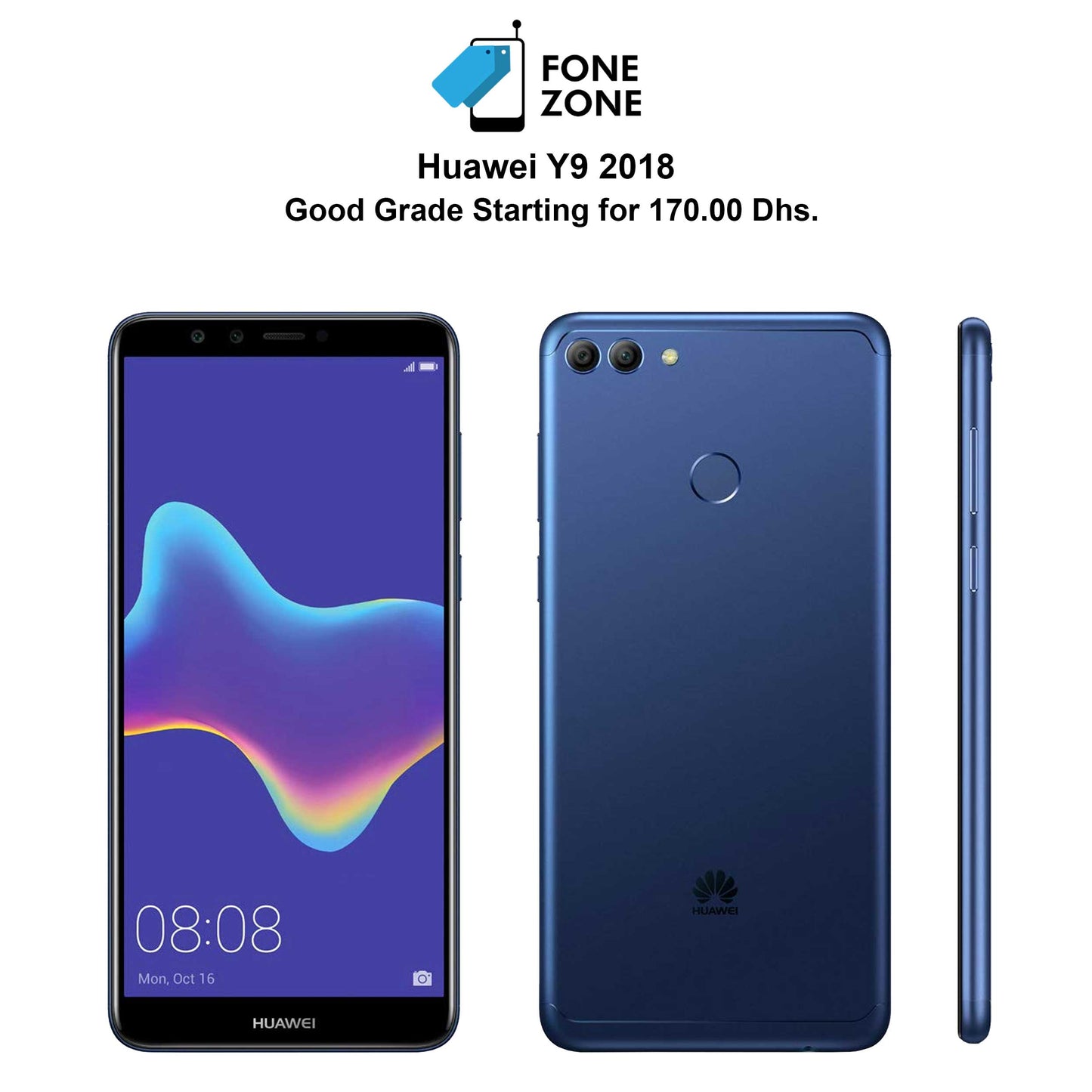 Huawei Y9 2018 at Best Price in Dubai, UAE
