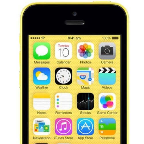 Apple iPhone 5c 32GB Yellow A Grade