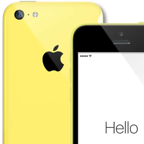 Apple iPhone 5c 32GB Yellow A Grade