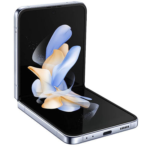  Samsung Galaxy Z Flip4 Folding Phone 128GB Blue Brand New