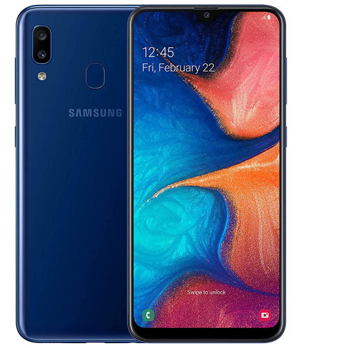 Samsung Galaxy A20e 32GB 3GB RAM single sim Blue - At Fonezone.ae