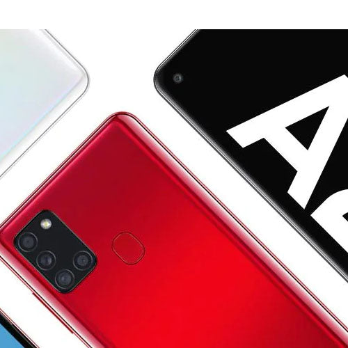 Samsung Galaxy A21s Single Sim 32GB, 3GB Ram Red - Dubai