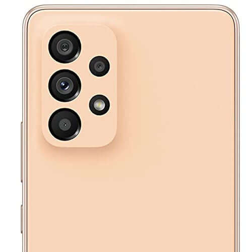 Samsung Galaxy A53 6GB RAM 128GB single sim Peach at Dubai