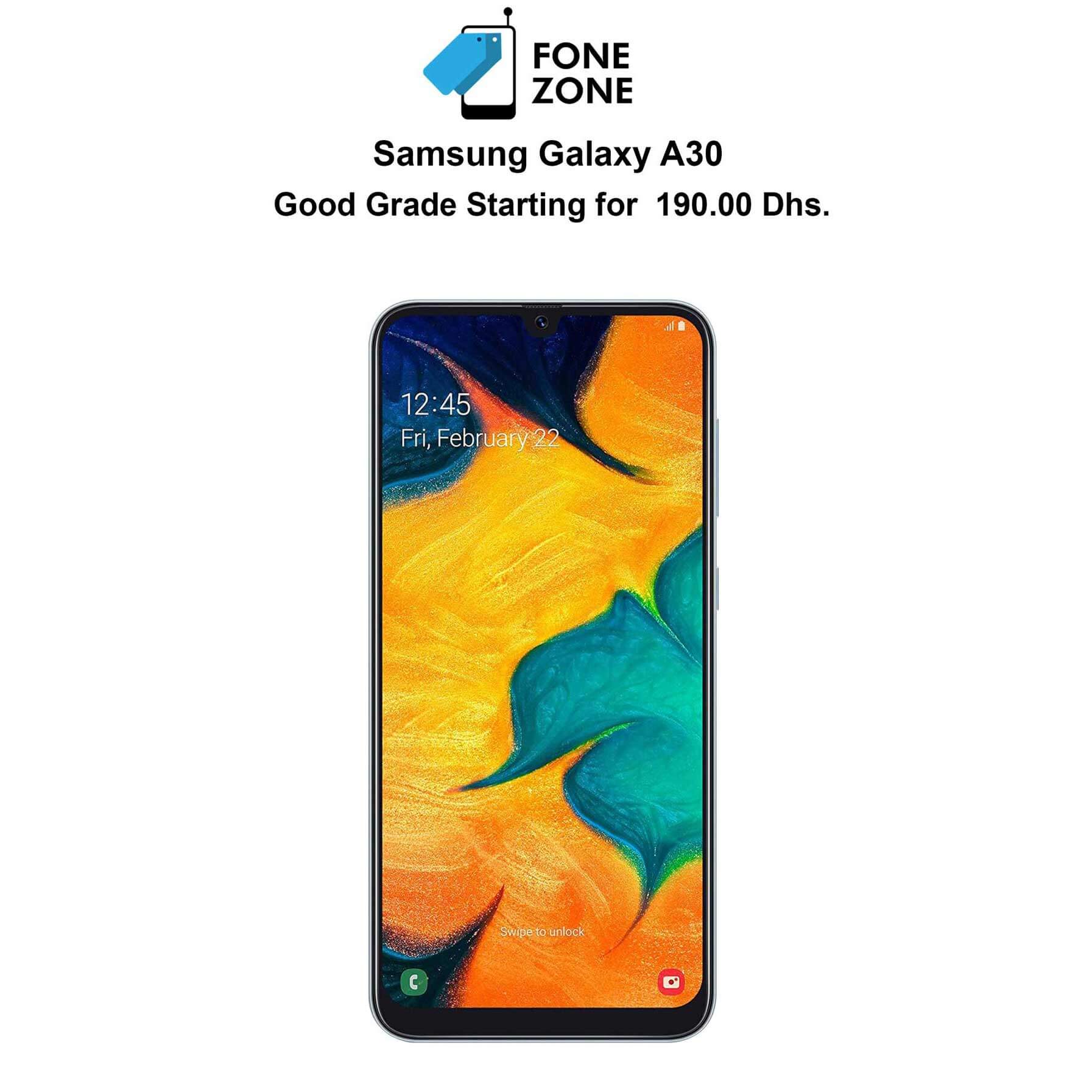 Samsung Galaxy A30 at Dubai, UAE
