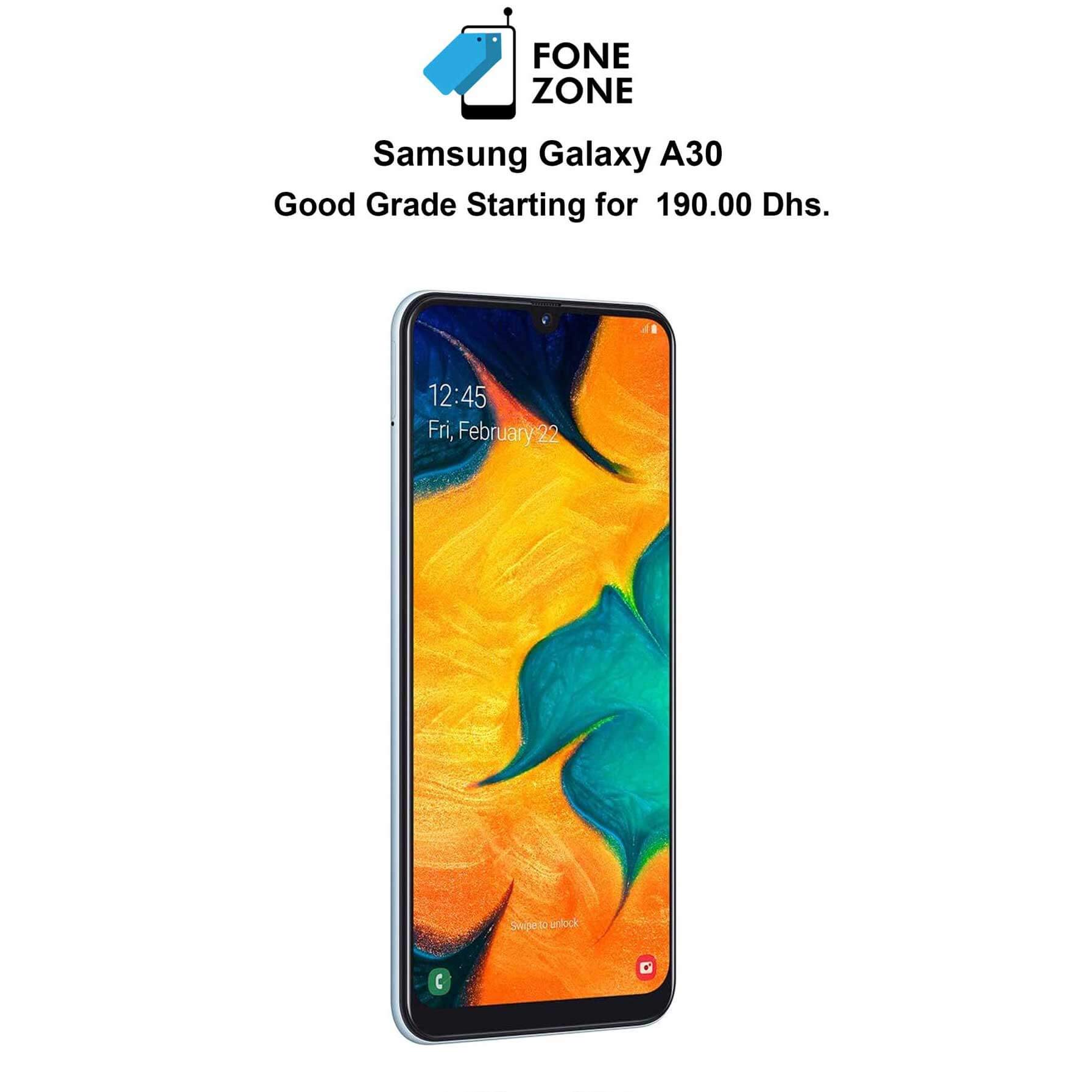 Samsung Galaxy A30 at Fonezone.ae
