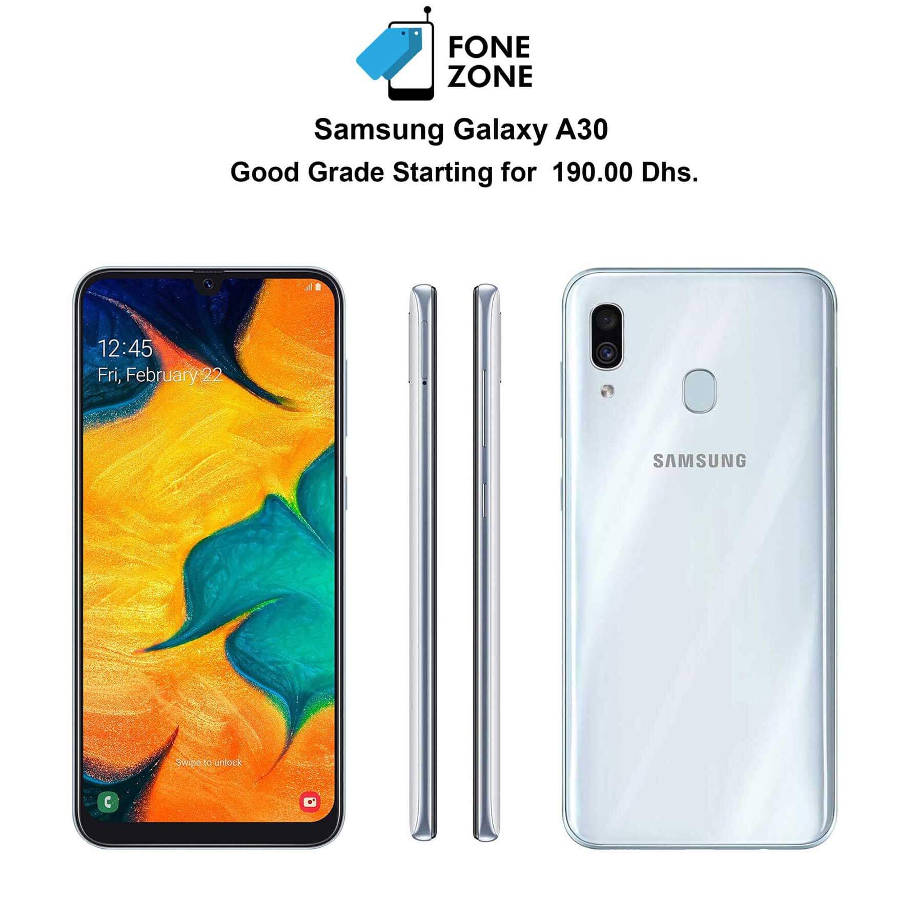 Best Refurbished Samsung Galaxy A30 in Dubai
