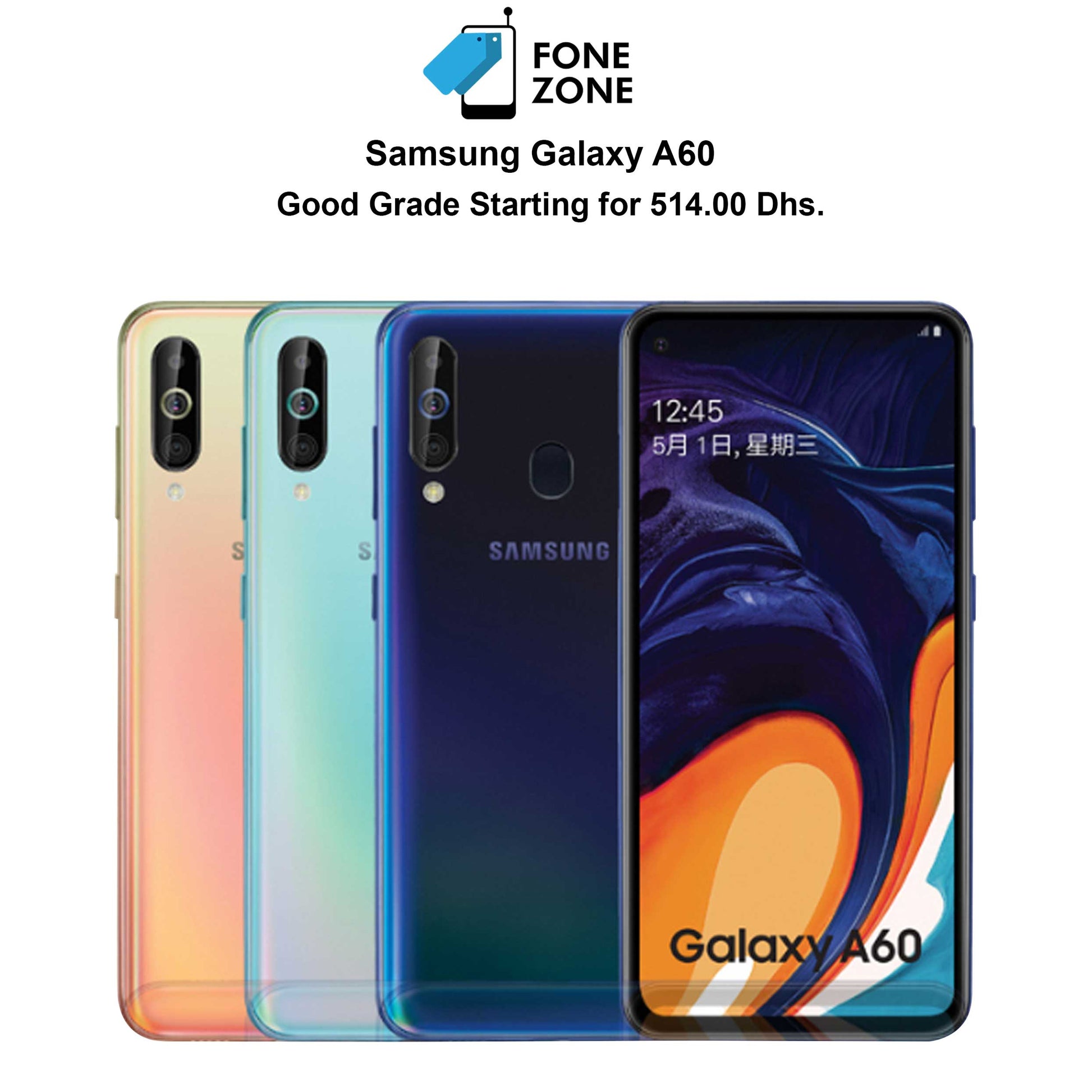 Samsung Galaxy A60 at Lowest Price 
