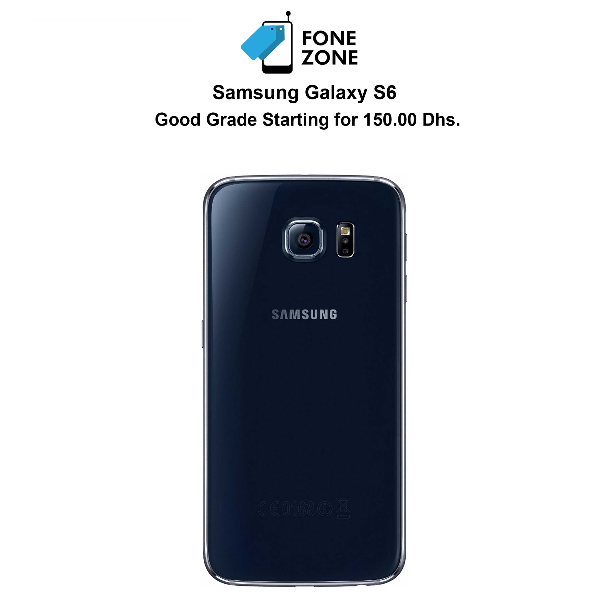 Samsung Galaxy S6 Black Sapphire at Best Price on Fonezone.ae