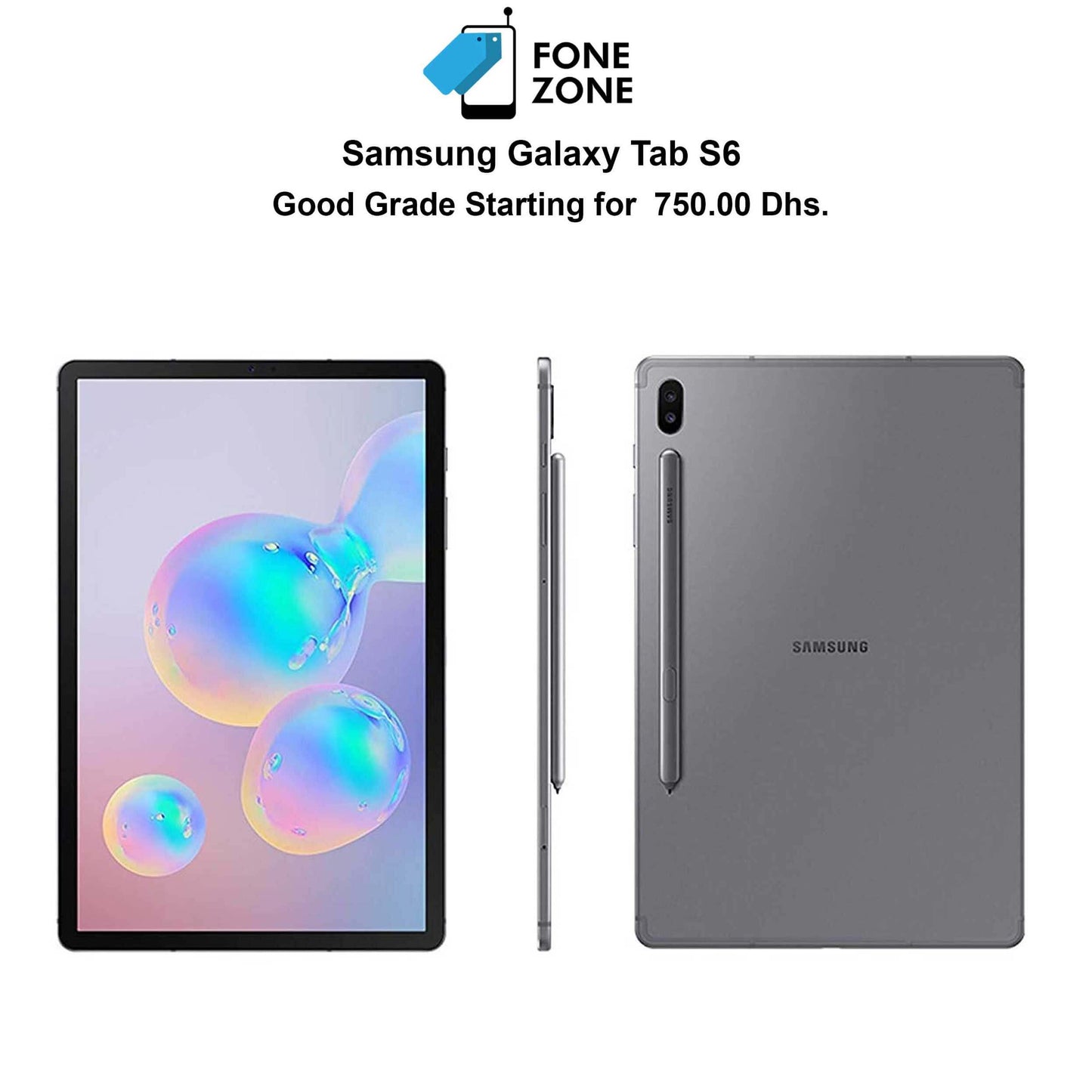 Refurbished Samsung Galaxy Tab S6 at Lowest Price in Dubai
