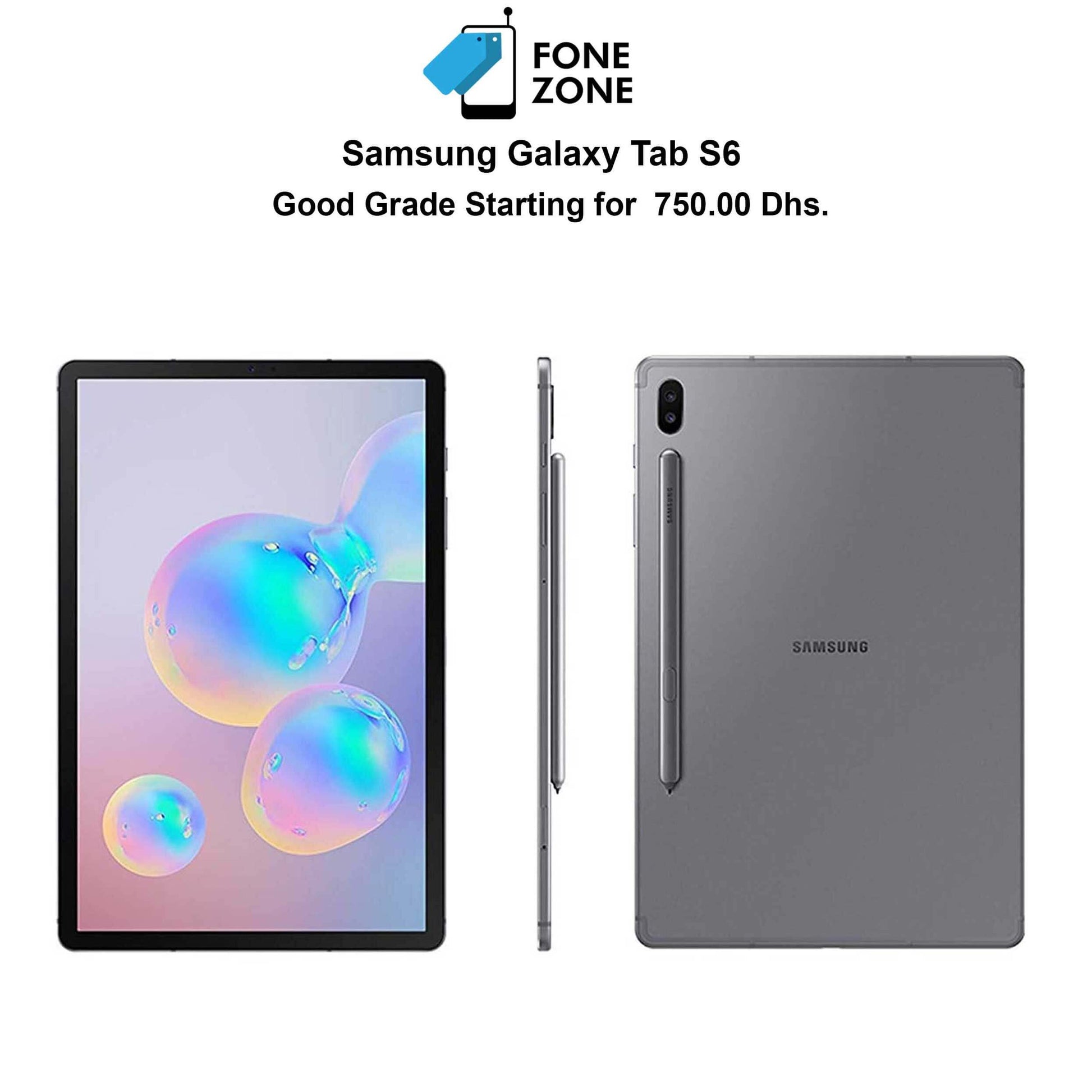 Refurbished Samsung Galaxy Tab S6 at Lowest Price in Dubai
