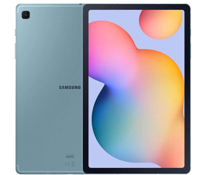 Samsung TAB S6 Lite 10.4 128GB, (6GB RAM), Single Sim Angora Blue in UAE