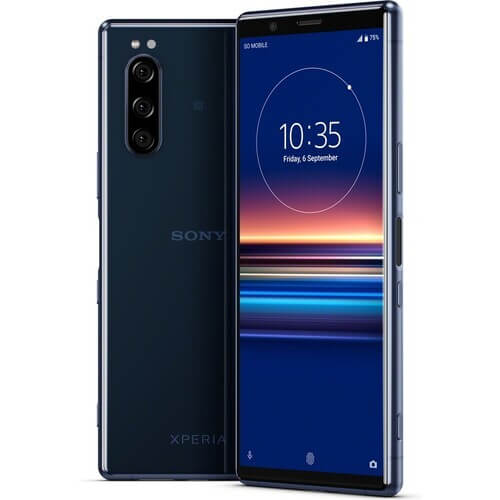  Sony Xperia 5, (64GB, 6GB Ram, Single Sim) Blue in UAE