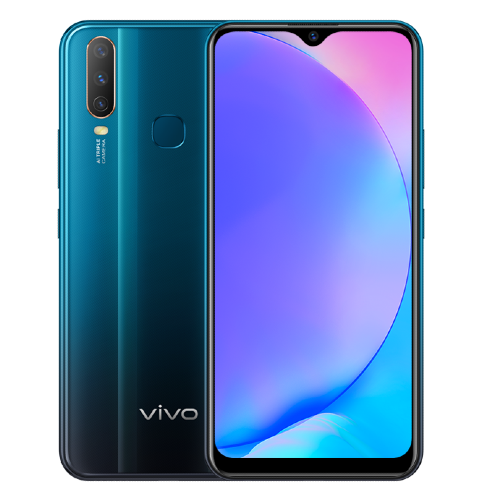 Get Vivo Y17 64GB 4GB Ram Mineral Blue Online in Dubai