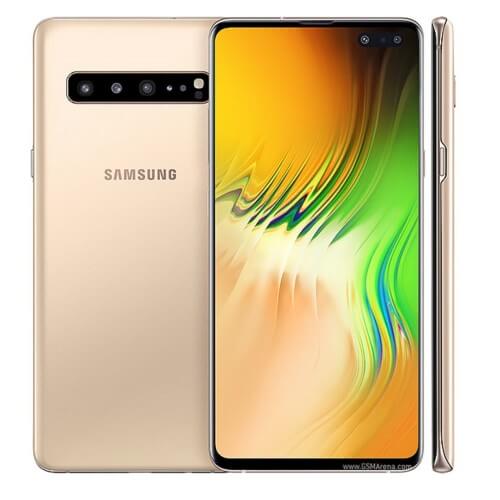 Samsung Galaxy S10 5G  128GB 6GB Ram Single Sim Royal Gold