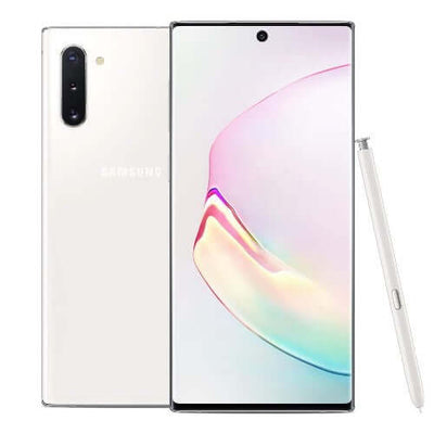 Samsung Galaxy  Note10  256GB 12GB Ram Single Sim Aura white