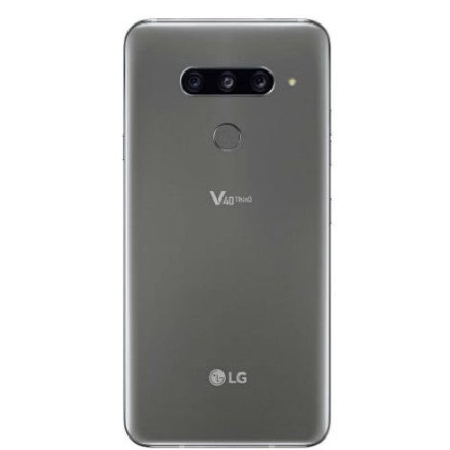 LG V40 ThinQ 64GB, 6GB Ram, New Platinum Gray