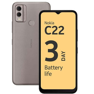 Nokia C22 128GB sand Smartphone – Fonezone.ae