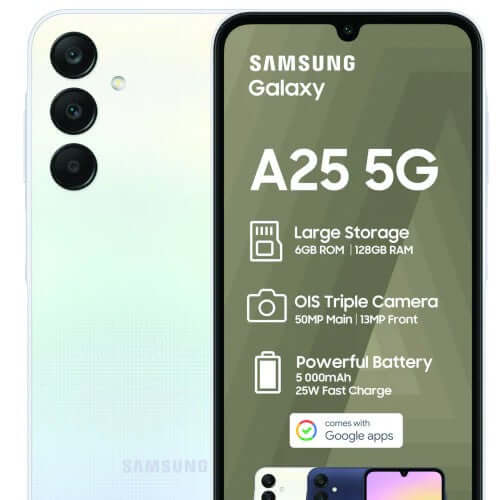 Samsung Galaxy A25 6GB Ram, 128GB Light Blue at best price in Dubai, UAE