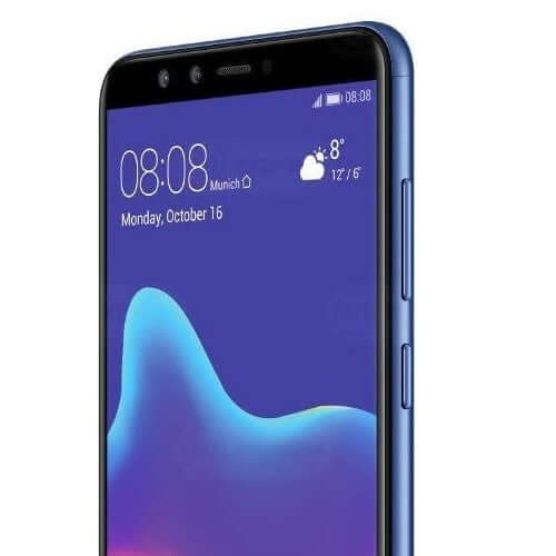 Huawei Y9 2018 64GB, 4GB Ram single sim Blue in UAE
