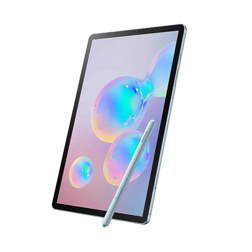 Samsung Galaxy - Tab S6 128GB 6GB RAM single sim Cloud Blue Good in UAE