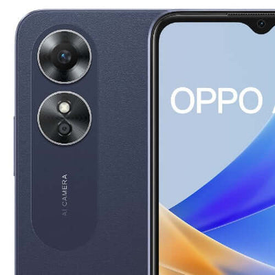 Oppo A17 128GB Midnight black in Dubai, UAE