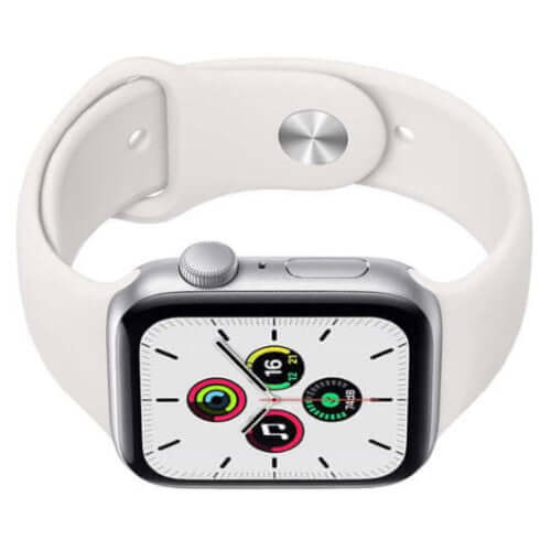 Apple Watch SE GPS 44mm Silver White Case at Best Price