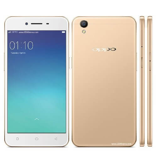 Oppo A37, 64GB , 4GB Ram, Dual Sim, Gold - Dubai