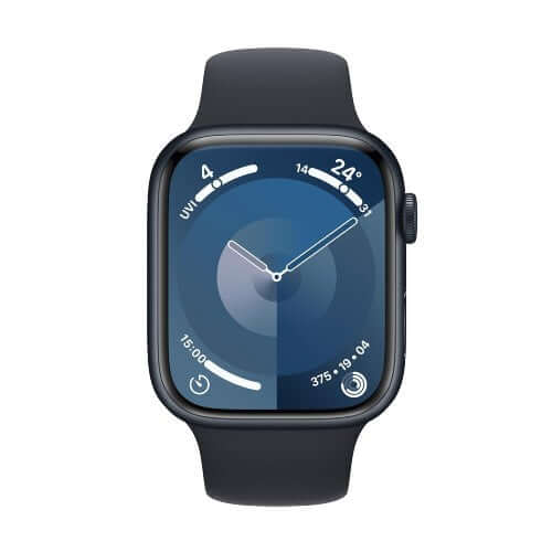 Apple Watch Series 9 GPS, 45mm - Midnight Aluminium Smartwatch in UAE