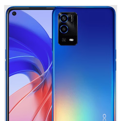 Oppo A55 256GB, 8GB Dual Sim Rainbow Blue at Best Price
