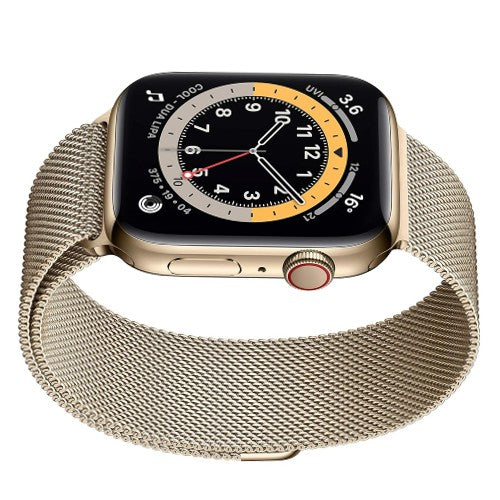 Apple New Watch Series 6 (GPS + Cellular, 44mm) - Gold