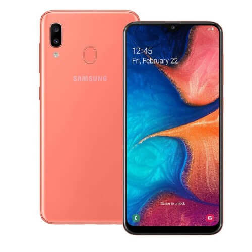 Galaxy A20 Dual SIM Deep Blue 3GB RAM 32GB - Fonezone.ae