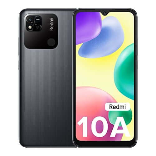 Redmi 10A 128GB 4GB RAM Charcoal Black