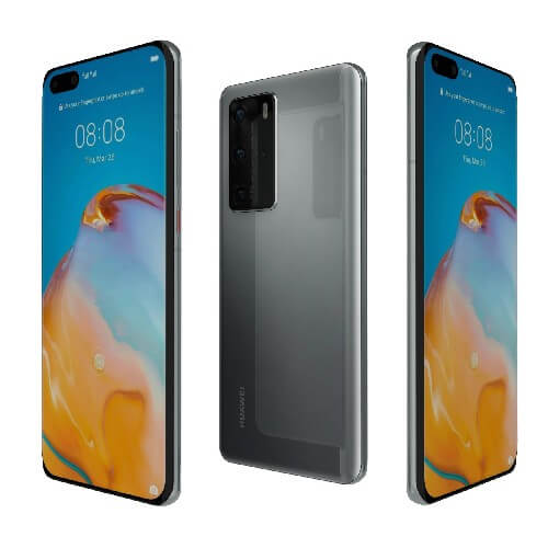 Shop now Huawei P40 Pro 128GB 8GB RAM single sim Silver Frost

