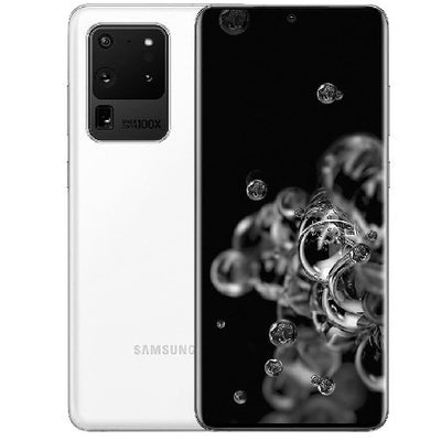 Samsung Galaxy S20 Ultra Cloud White 128GB 12GB RAM single sim in Dubai
