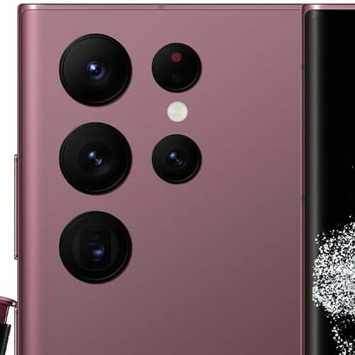 Samsung Galaxy S22 Ultra 256GB Burgundy - (Refurbished)