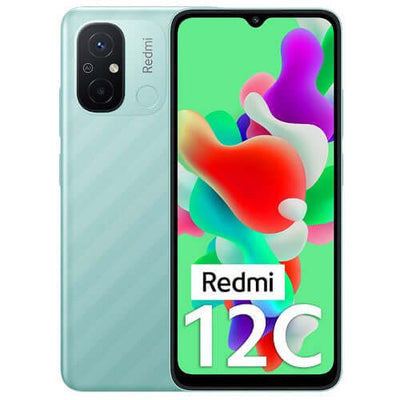 Redmi 12C 128GB 4GB Ram Dual Sim Mint Green - Fonezone.ae