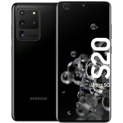 Samsung Galaxy S20 Ultra  256GB 12GB Single Sim  + ESim Cosmic Black
