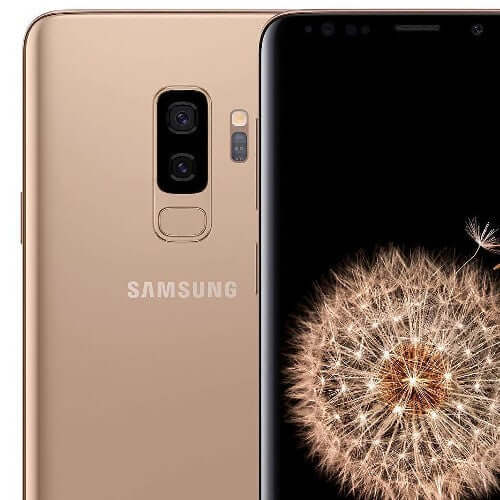 Samsung Galaxy S9 Plus Sunrise Gold 64GB 6GB RAM single sim in Dubai