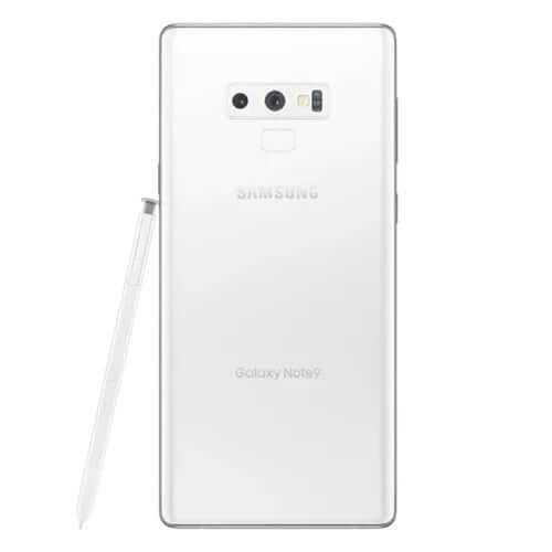  Samsung Galaxy Note9 128GB 6GB RAM, Pure White