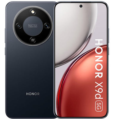 HONOR X9d 5G Smartphone, 8GB RAM + 256GB Storage, 108MP OIS Camera, 6.79" 1.5K 120Hz AMOLED Display, 66W HONOR SuperCharge, Snapdragon 6 Gen 4, Midnight Black