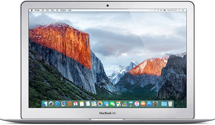 Shop for Apple MacBook Air A1466 13-inch Laptop Core i5-7th Generation in UAE