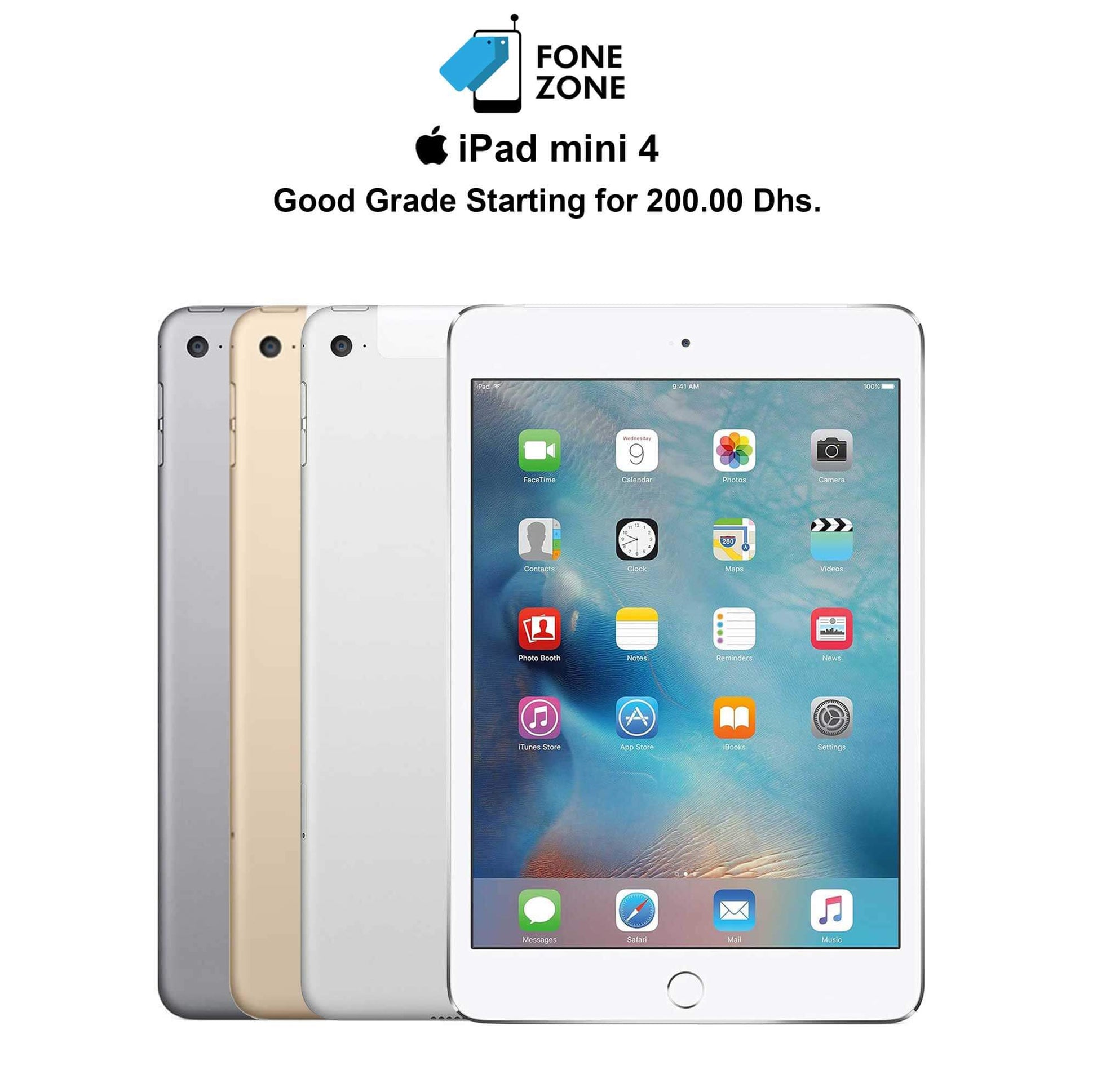 Shop Apple iPad mini 4 Online at Fonezone.ae