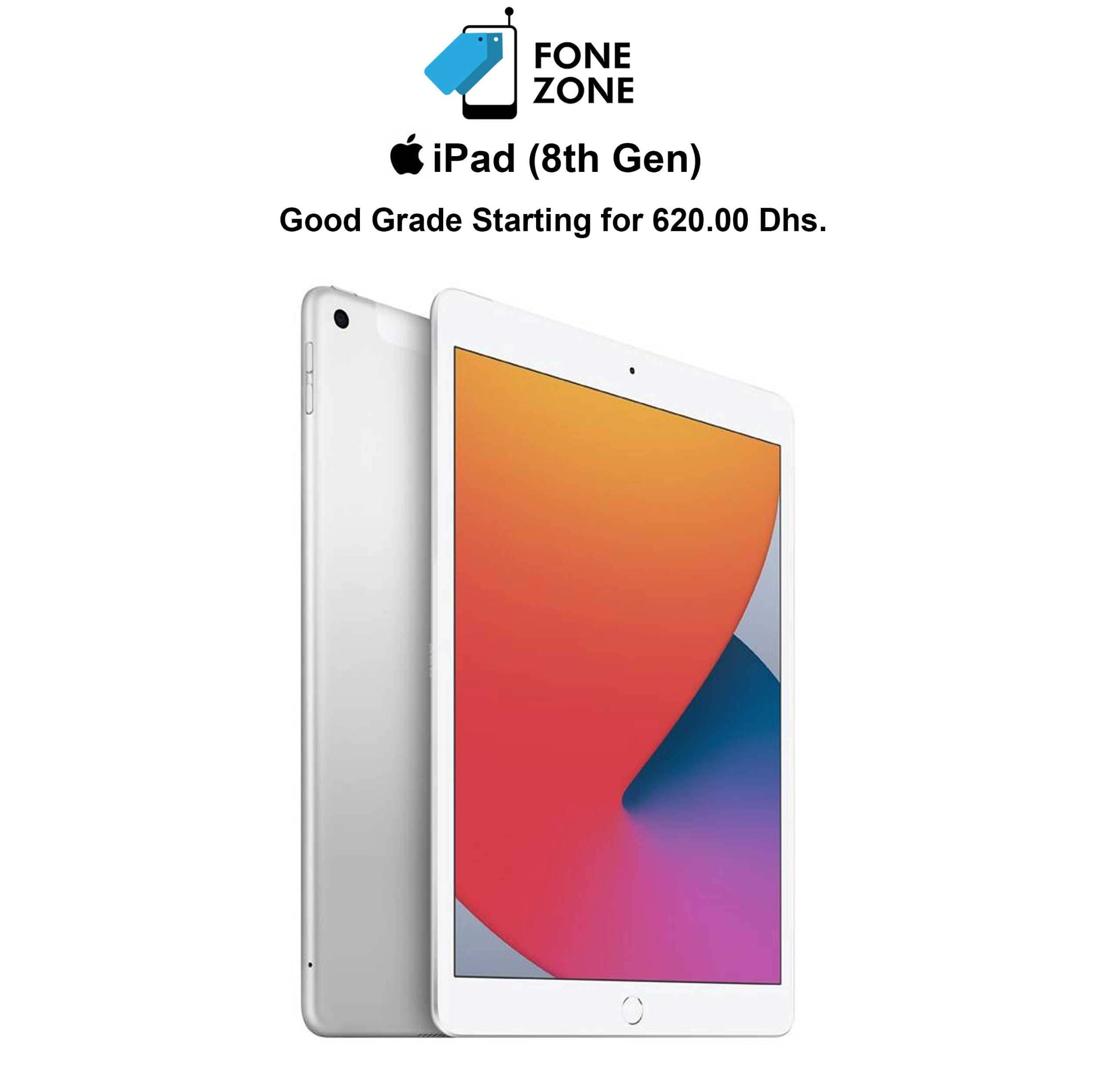 Sale on Apple iPad (8th generation) at Fonezone.ae