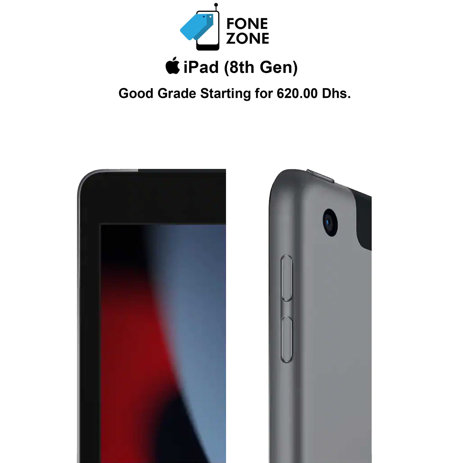 Apple iPad - 2020 (8th Generation) 9.7inch 32GB WiFi in Dubai, UAE
