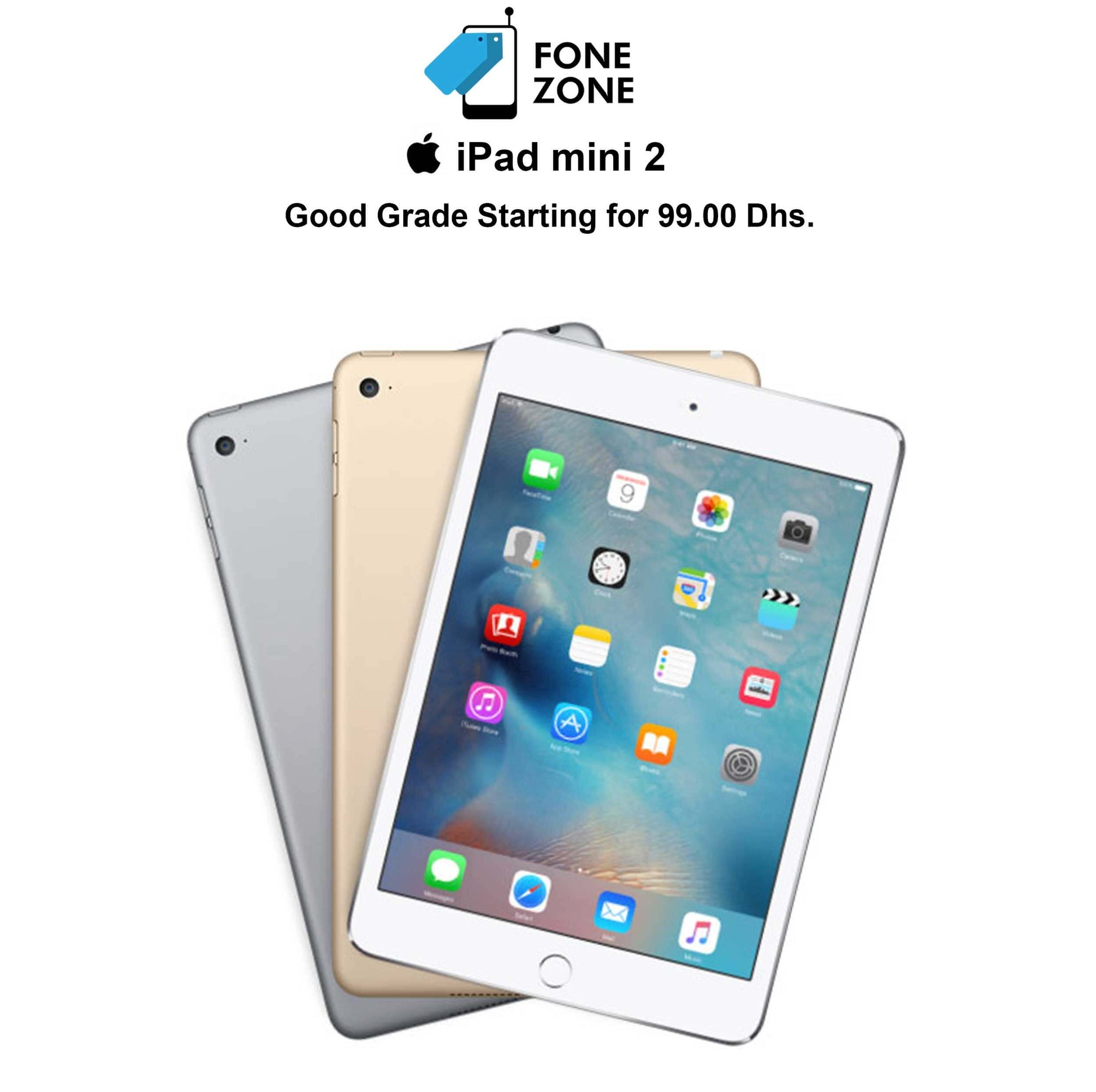 Refurbished Ipad Mini 2 - Fonezone UAE