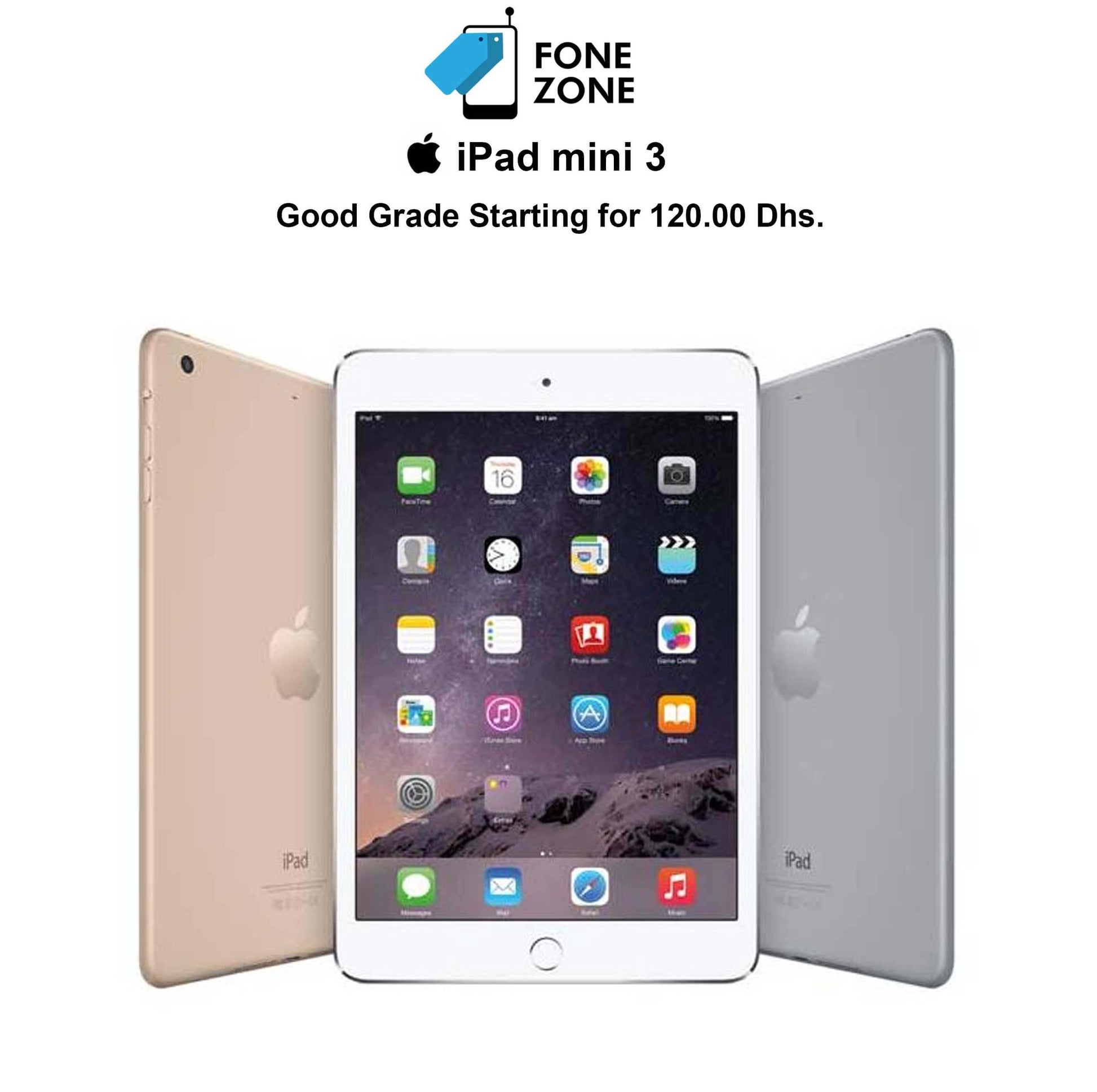Apple iPad Mini 3 Online at Best Price on Fonezone UAE