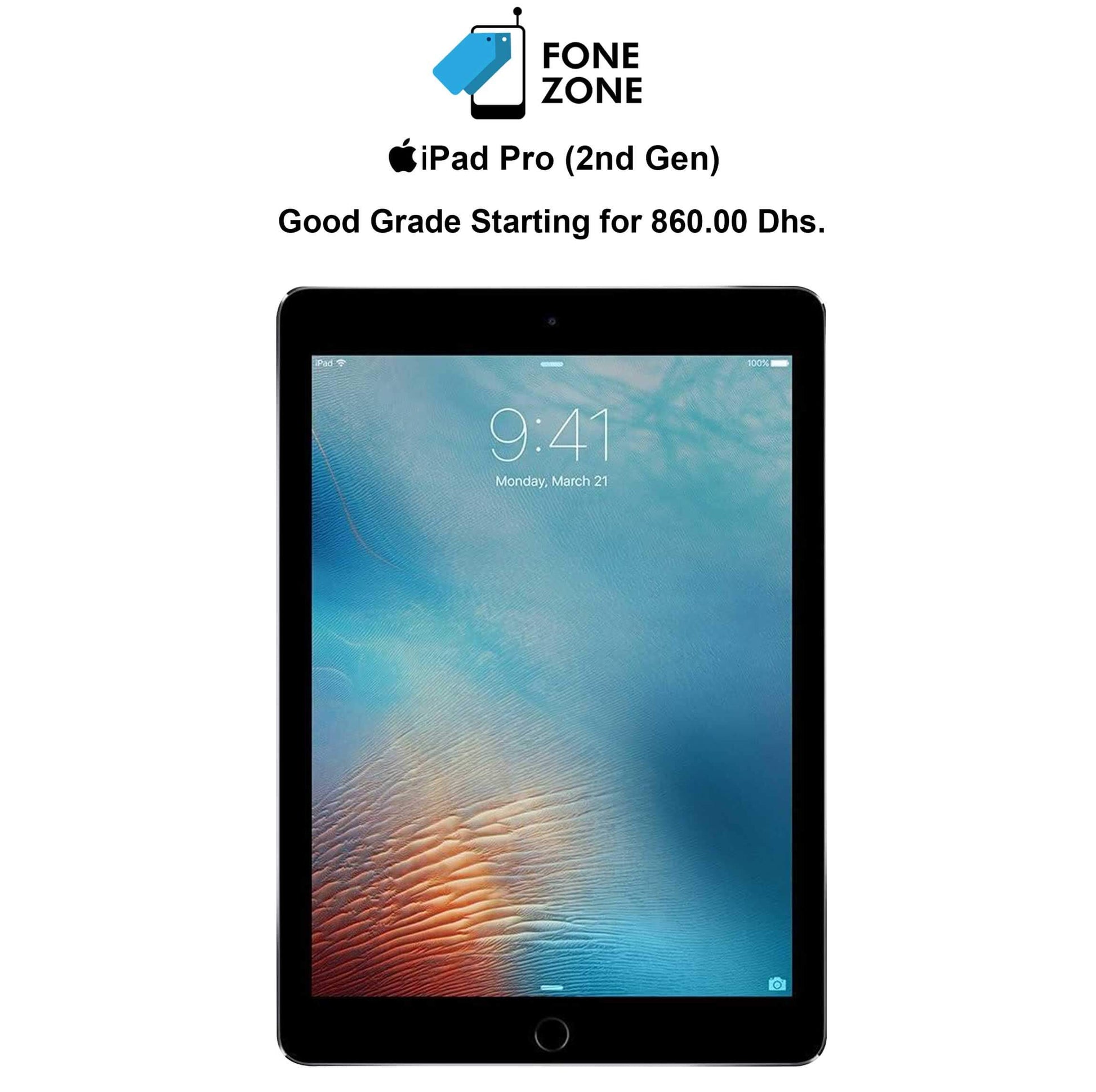 Buy best Apple iPad pro 2nd Gen at Fonezone UAE