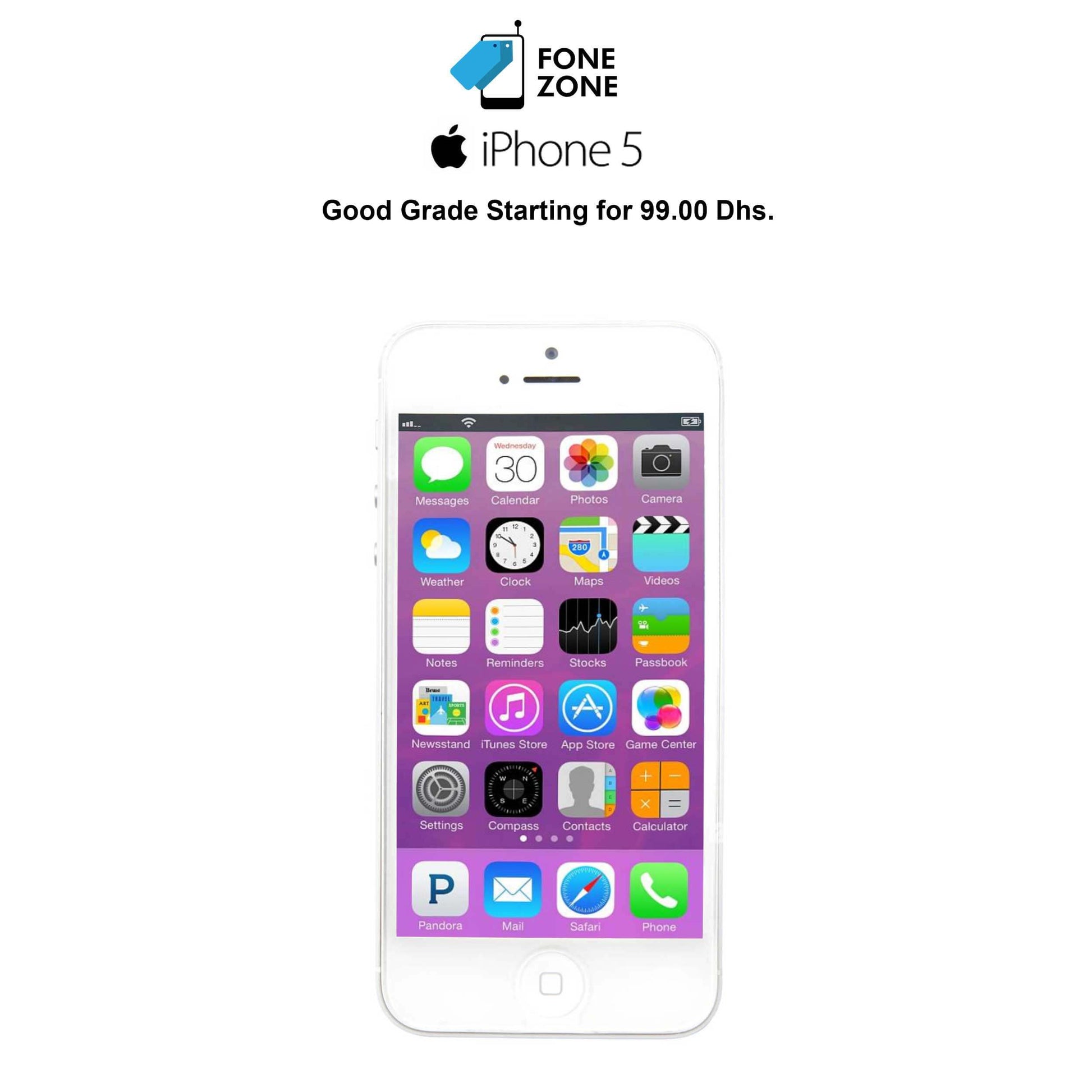 Refurbished Apple iPhone 5 in Dubai, UAE 