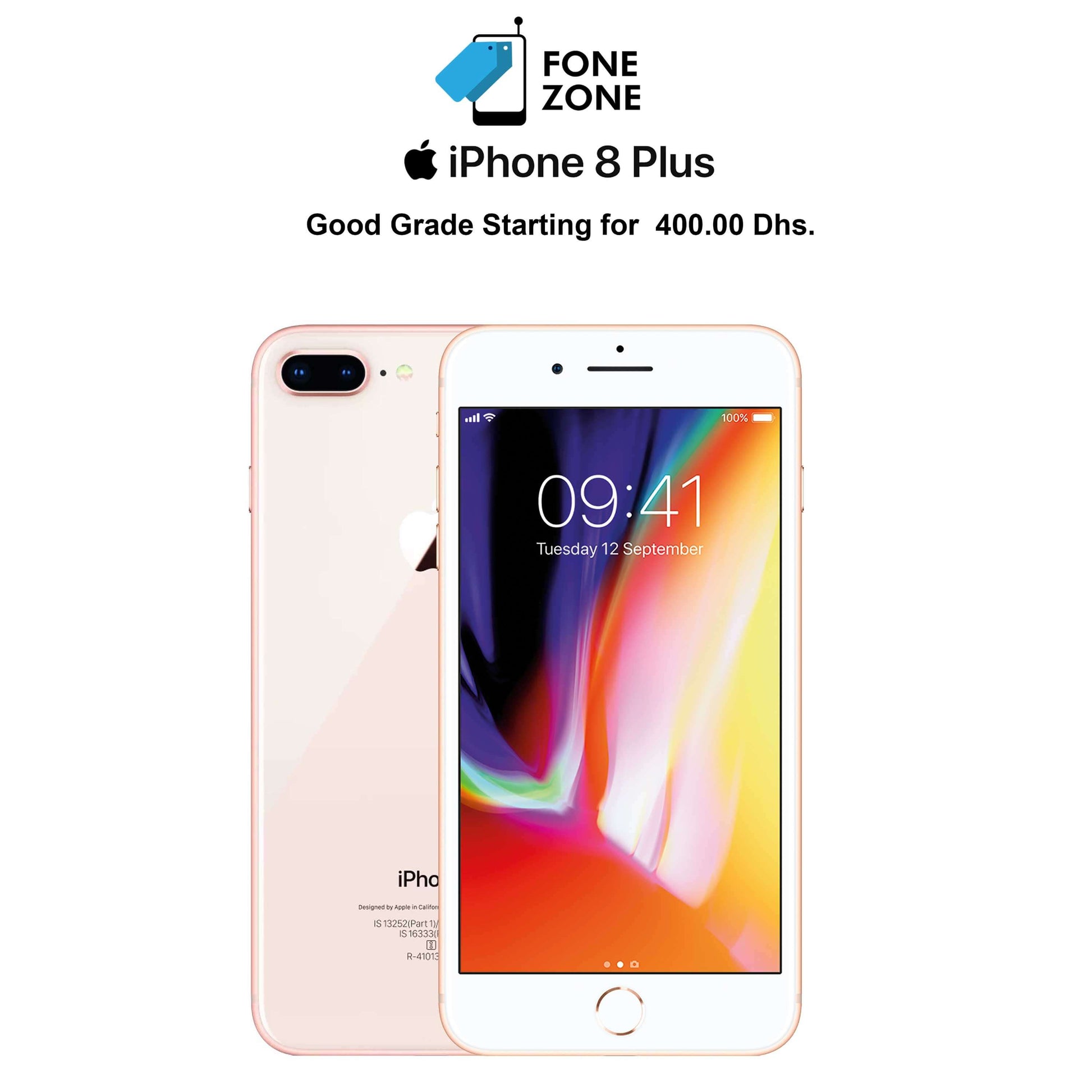 Buy Refurbished iPhone 8 Plus in Dubai | Fonezone.ae