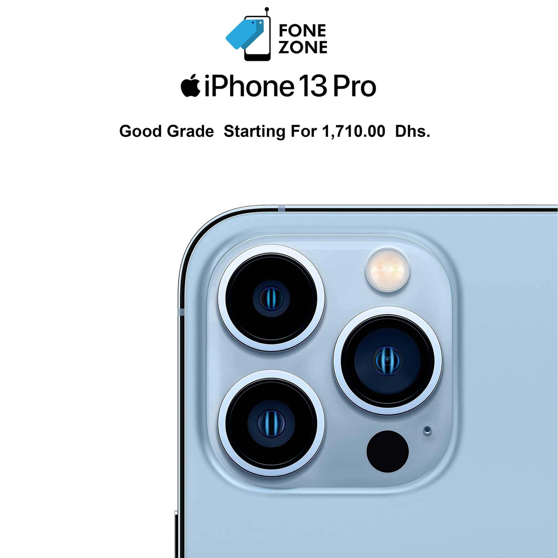 Buy now IPHONE 13 PRO - at Fonezone.ae